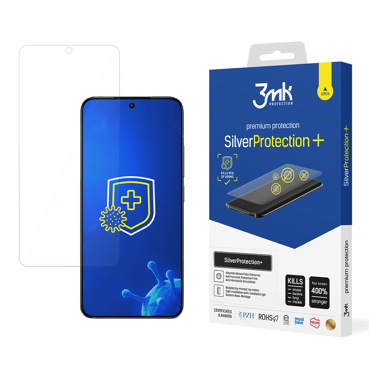 3mk SilverProtection+ beskyttelsesfolie til Xiaomi 14 Pro