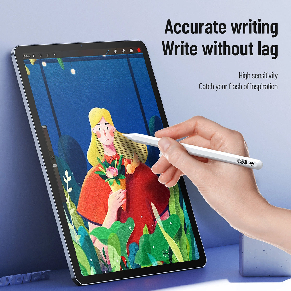 Dux Ducis Stylus Pen SP-05 til Apple iPad - hvid