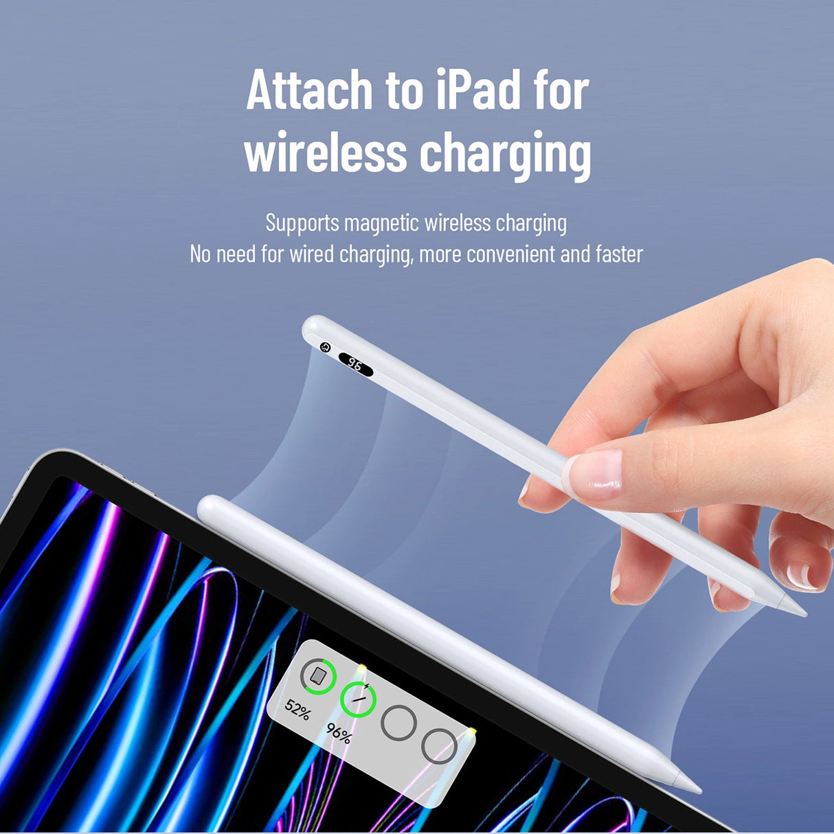 Dux Ducis Stylus Pen SP-05 til Apple iPad - hvid