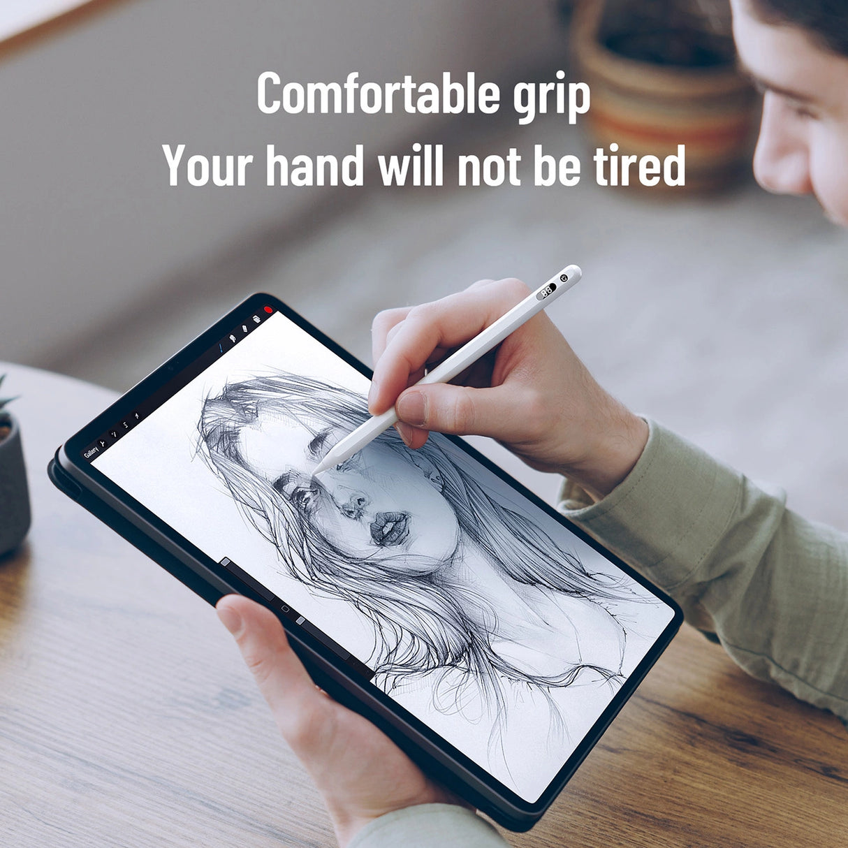 Dux Ducis Stylus Pen SP-05 til Apple iPad - hvid