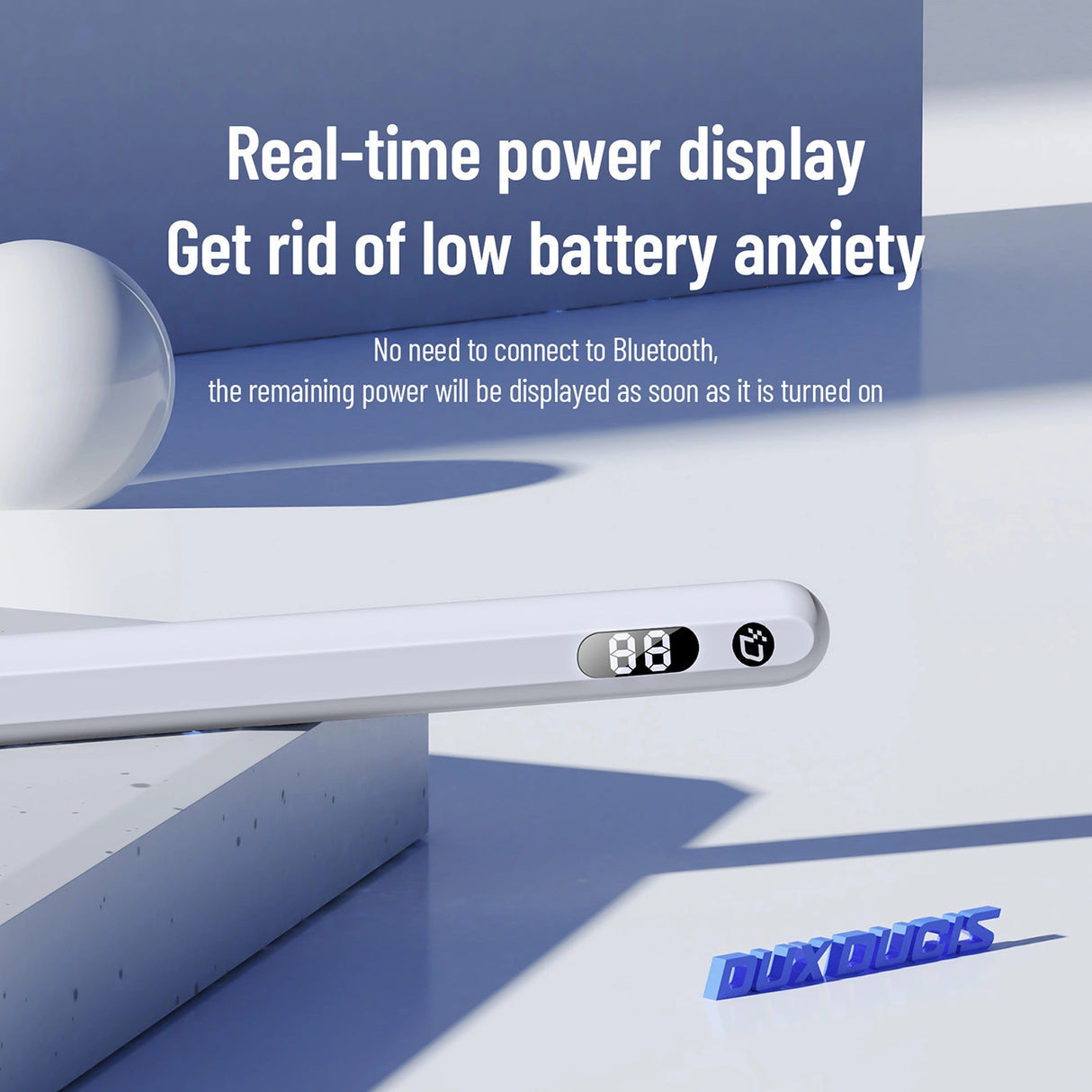 Dux Ducis Stylus Pen SP-05 til Apple iPad - hvid