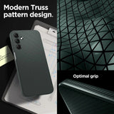Spigen Liquid Air Case til Samsung Galaxy A15 4G / 5G - mørkegrøn