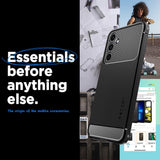 Spigen Rugged Armor Case til Samsung Galaxy A25 5G - Matte Black