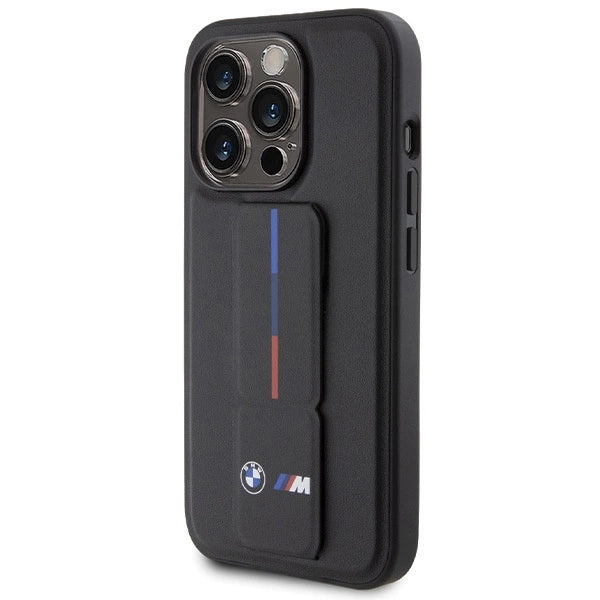 BMW Grip Hot Stamp æske til iPhone 15 Pro Max - sort