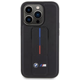 BMW Grip Hot Stamp æske til iPhone 15 Pro Max - sort