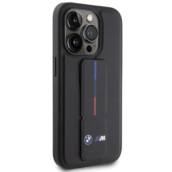 BMW Grip Hot Stamp æske til iPhone 15 Pro Max - sort