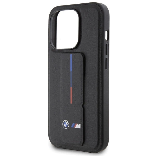 BMW Grip Hot Stamp æske til iPhone 15 Pro Max - sort