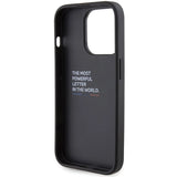 BMW Grip Hot Stamp æske til iPhone 15 Pro Max - sort