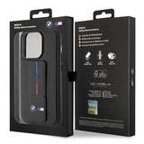 BMW Grip Hot Stamp æske til iPhone 15 Pro Max - sort