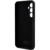 Karl Lagerfeld Silicone Ikonik Metal Pin case for Samsung Galaxy S23 FE - black