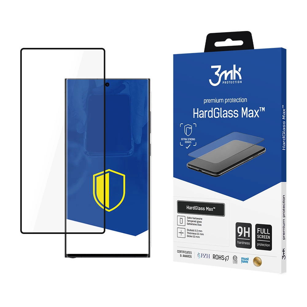 9H 3mk HardGlass MaxTM glas til Samsung Galaxy S24 Ultra