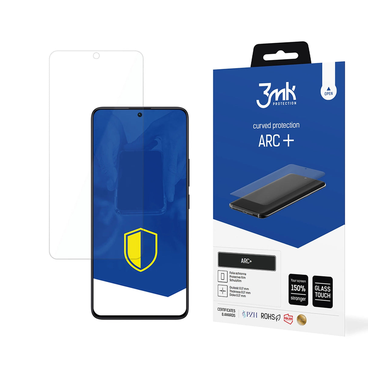 3mk ARC+ folie på Redmi Note 13 Pro