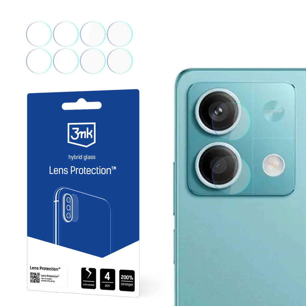 3mk Lens ProtectionTM hybridkameraglas til Redmi Note 13 5G