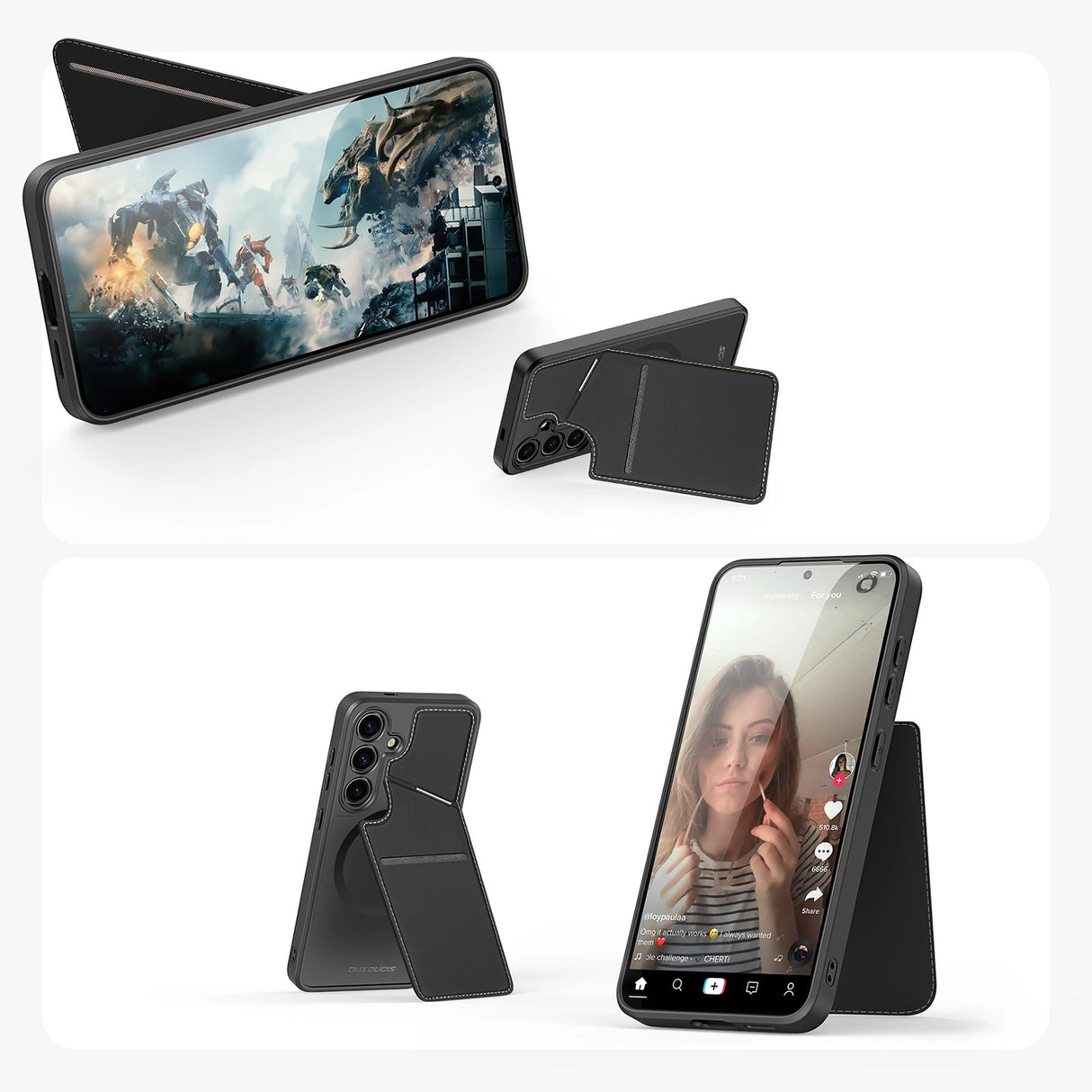 Rafi II Mag case for Samsung S24 - Black