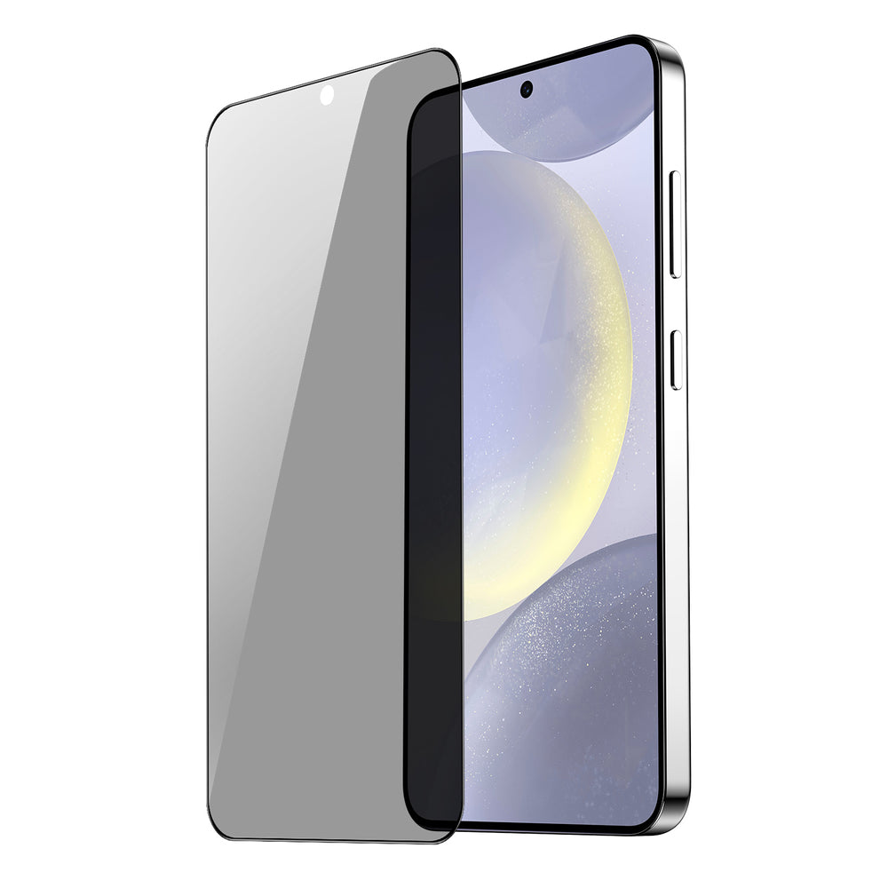 Dux Ducis Glass Privacy til Samsung S24 - med sort ramme