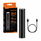 Mini lommelygte Supfire S11-X, 700lm, USB