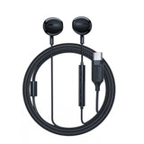 Acefast L2 øretelefoner med USB-C-stik, mikrofon og fjernbetjening 1,2 m - sort