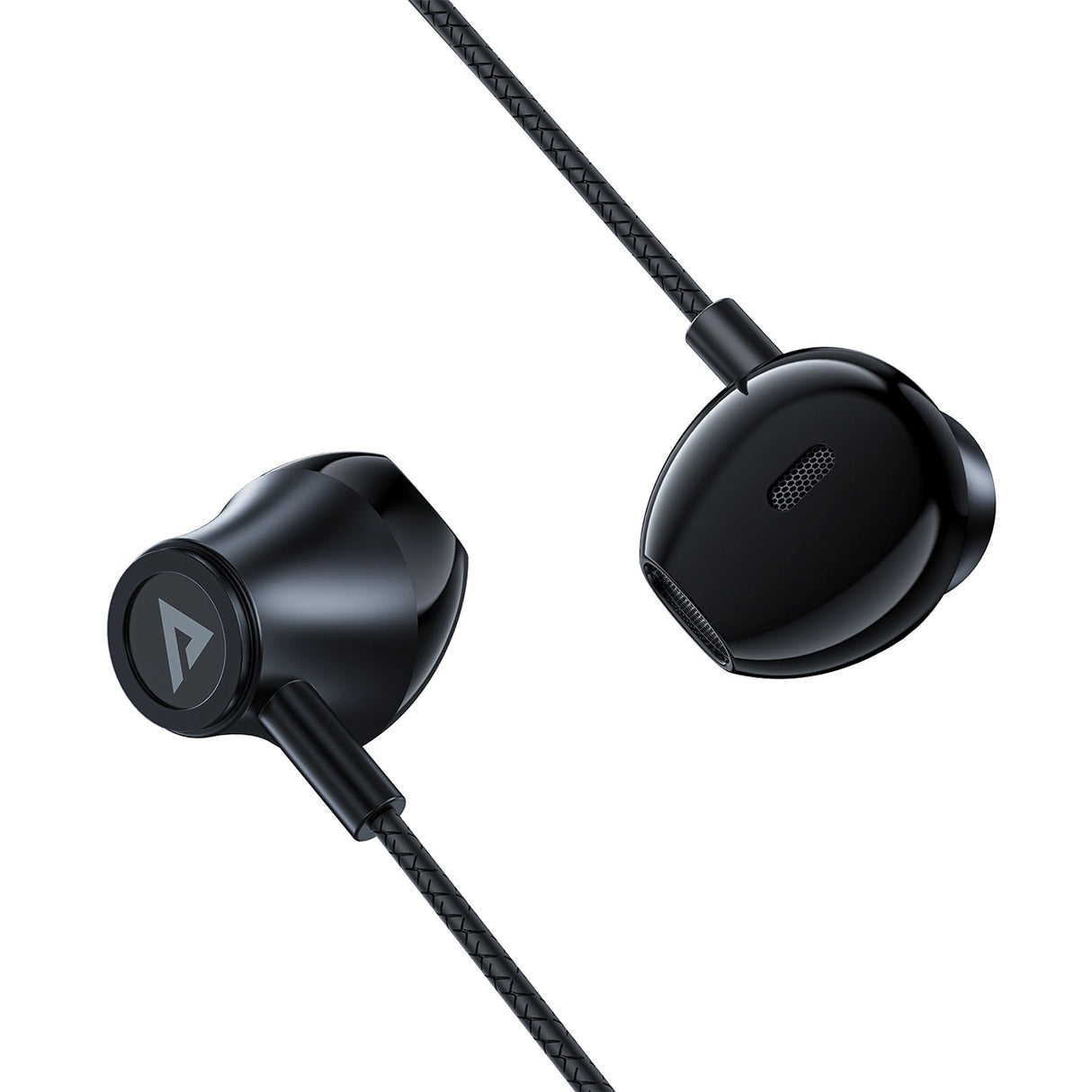 Acefast L2 øretelefoner med USB-C-stik, mikrofon og fjernbetjening 1,2 m - sort
