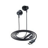 Acefast L2 øretelefoner med USB-C-stik, mikrofon og fjernbetjening 1,2 m - sort