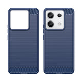 Carbon Case til Xiaomi Redmi Note 13 Pro - blå