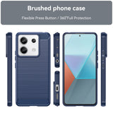 Carbon Case til Xiaomi Redmi Note 13 Pro+ - blå