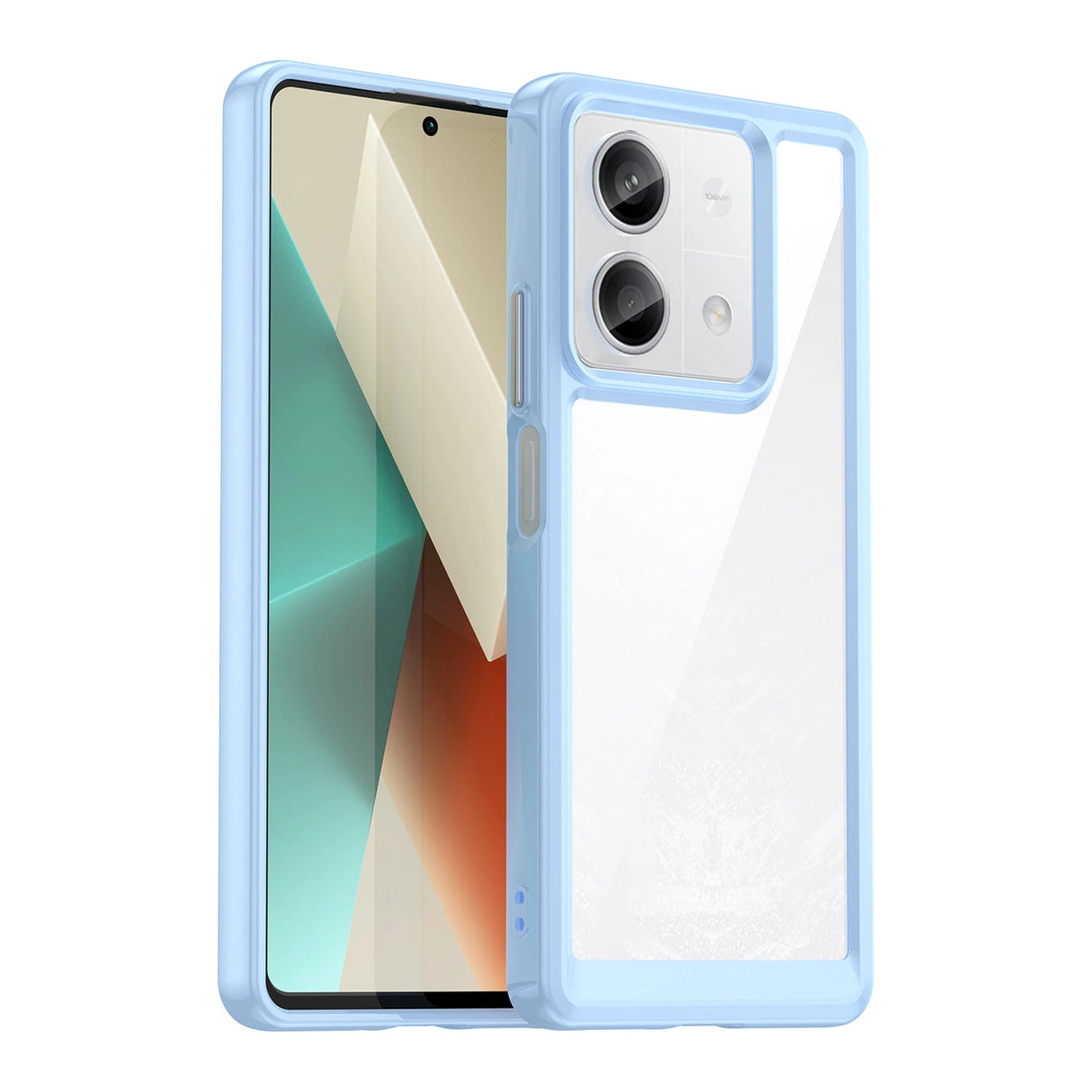 Udendørs rumkasse med gelramme til Xiaomi Redmi Note 13 Pro - blå