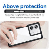 Outer Space Case med gelramme til Xiaomi Redmi Note 13 Pro+ - sort