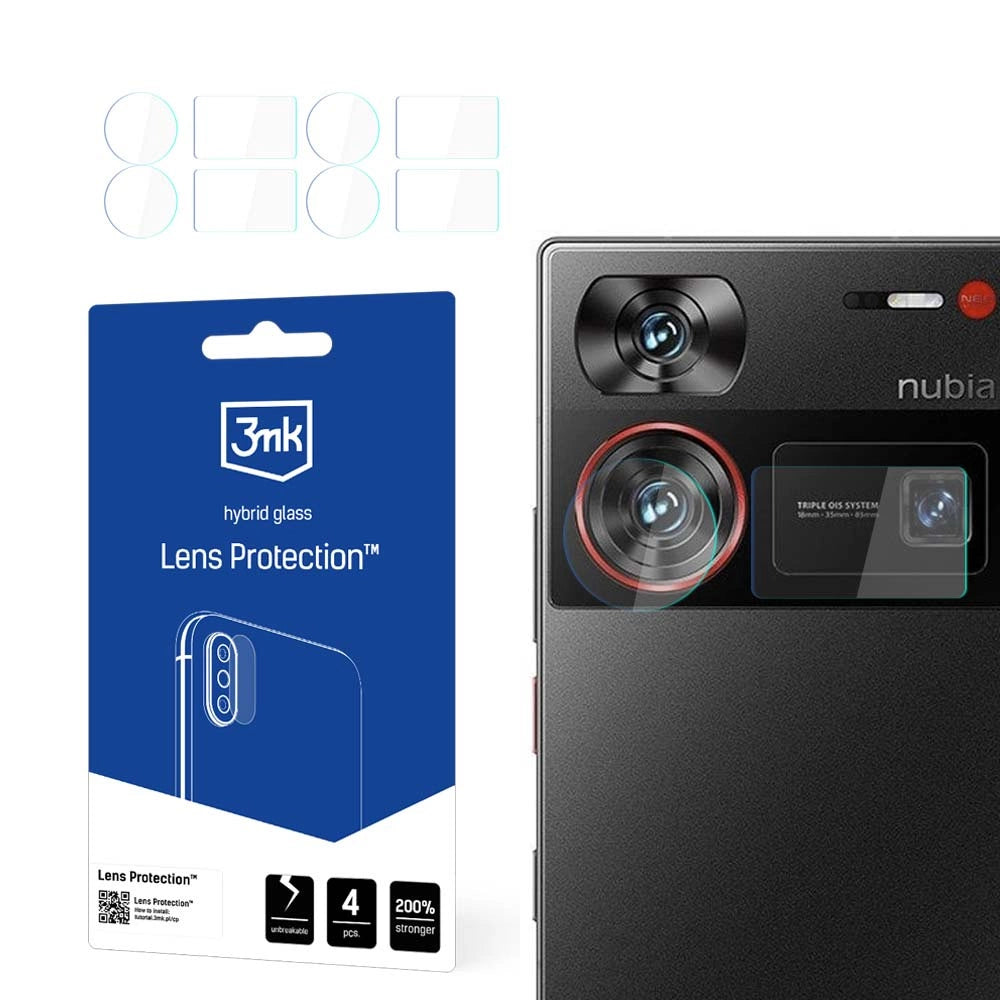 3mk Lens ProtectionTM hybridkameraglas til Nubia Z60 Ultra
