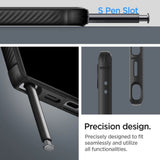 Spigen Rugged Armor Case til Samsung Galaxy S24 Ultra - Matte Black