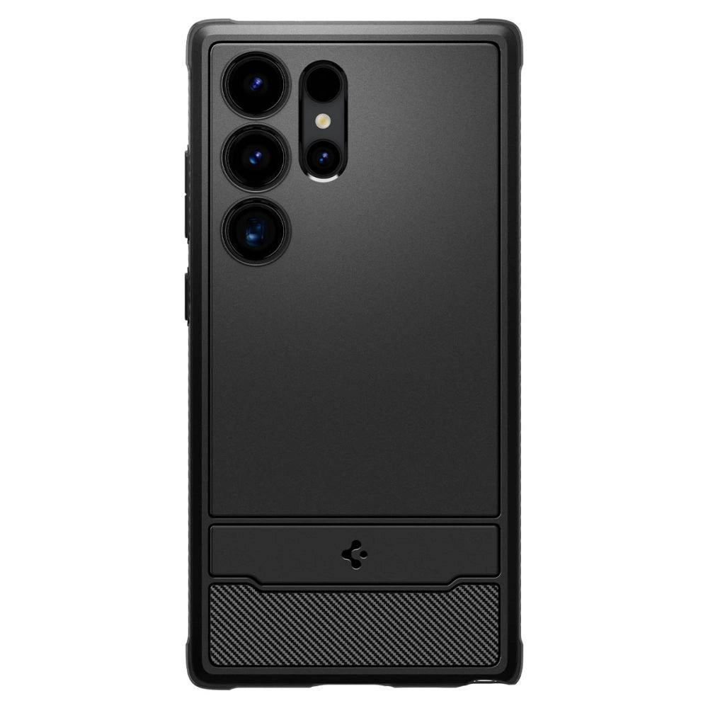 Spigen Rugged Armor Case til Samsung Galaxy S24 Ultra - Matte Black