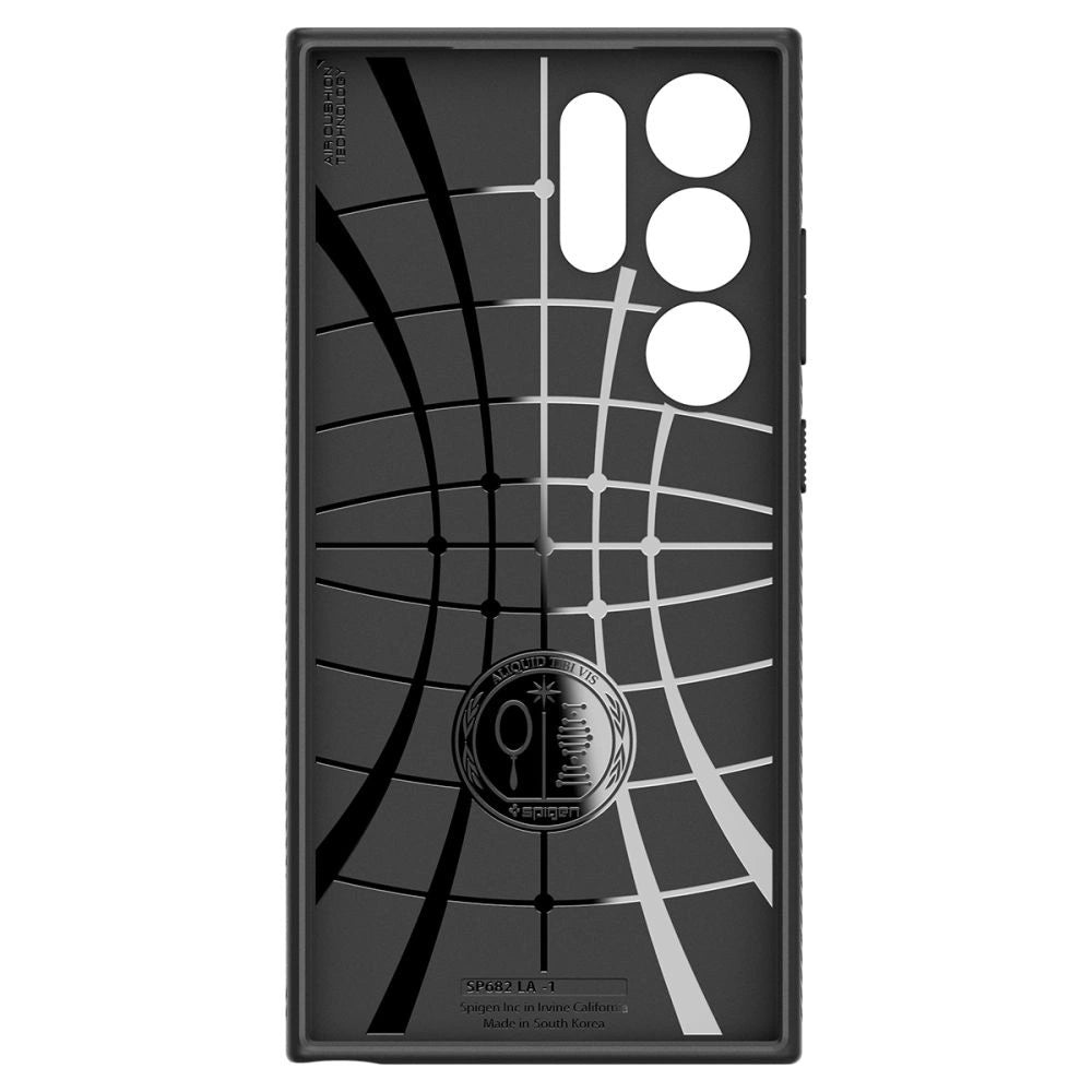 Spigen Liquid Air Case til Samsung Galaxy S24 Ultra - Matte sort