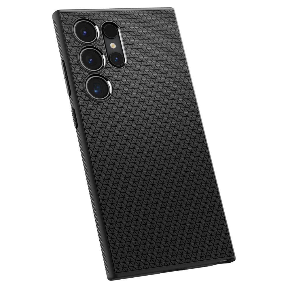 Spigen Liquid Air Case til Samsung Galaxy S24 Ultra - Matte sort