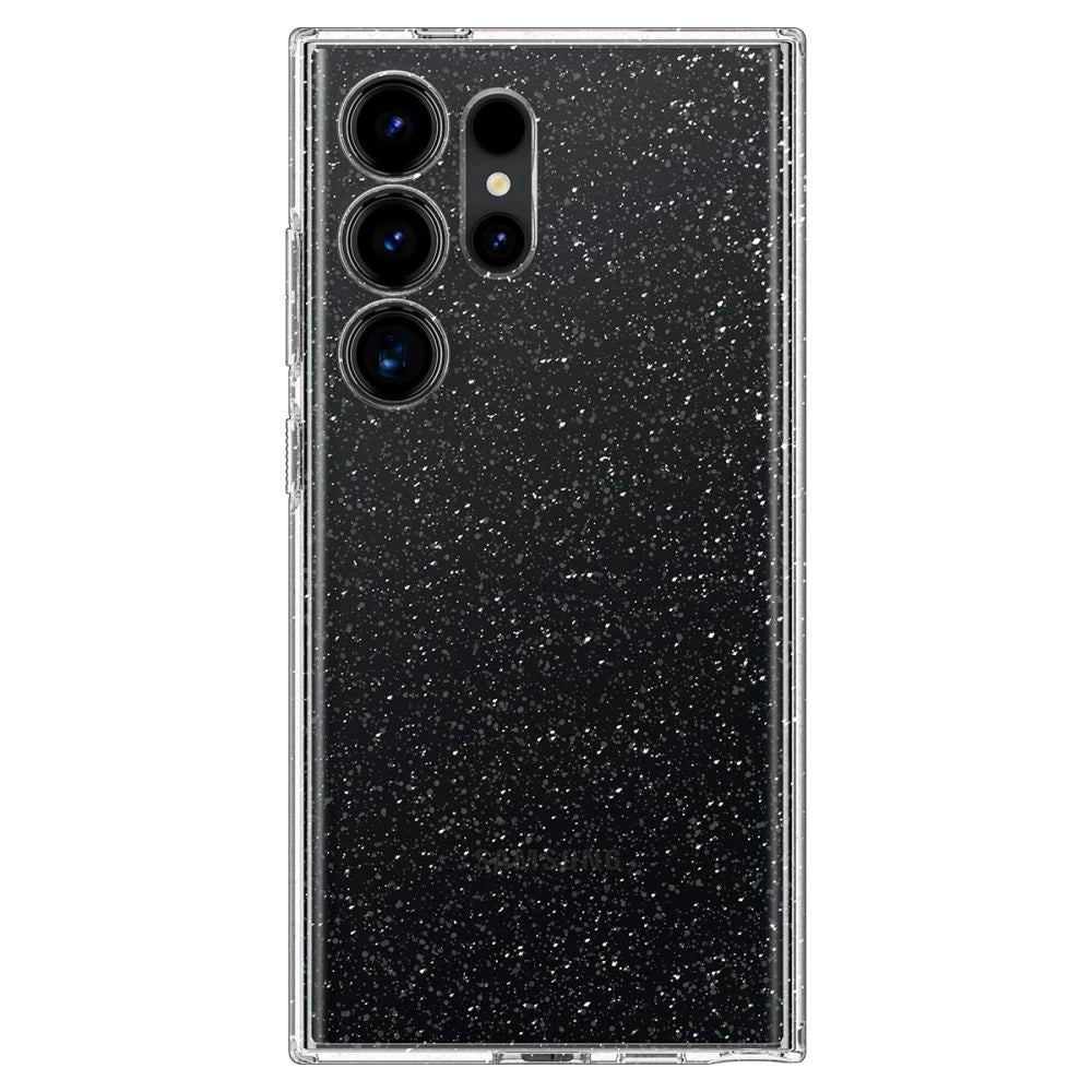 Spigen Liquid Crystal Case til Samsung Galaxy S24 Ultra - Clear Glitter