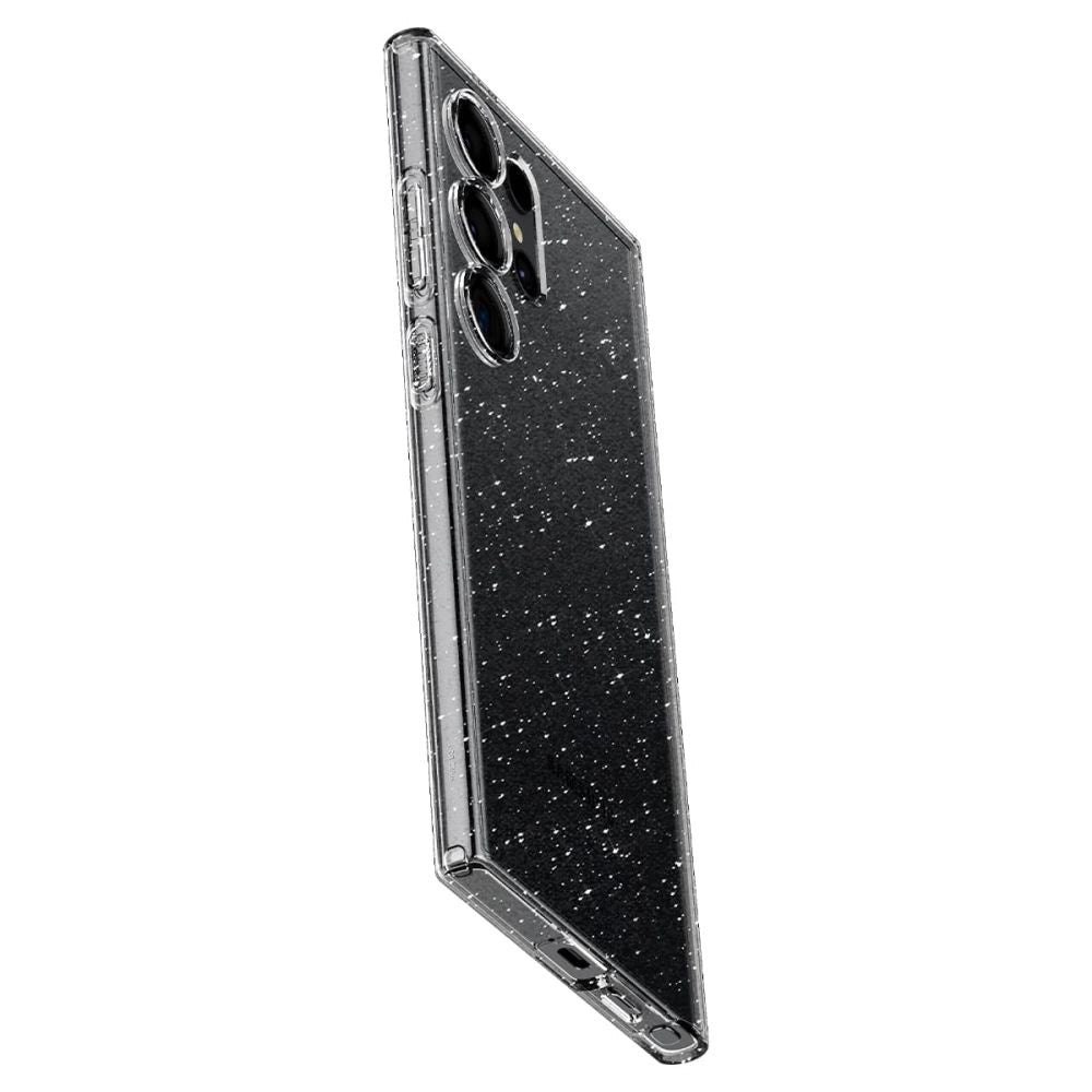 Spigen Liquid Crystal Case til Samsung Galaxy S24 Ultra - Clear Glitter