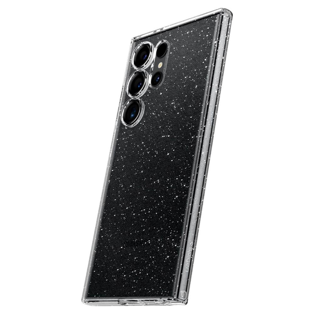 Spigen Liquid Crystal Case til Samsung Galaxy S24 Ultra - Clear Glitter