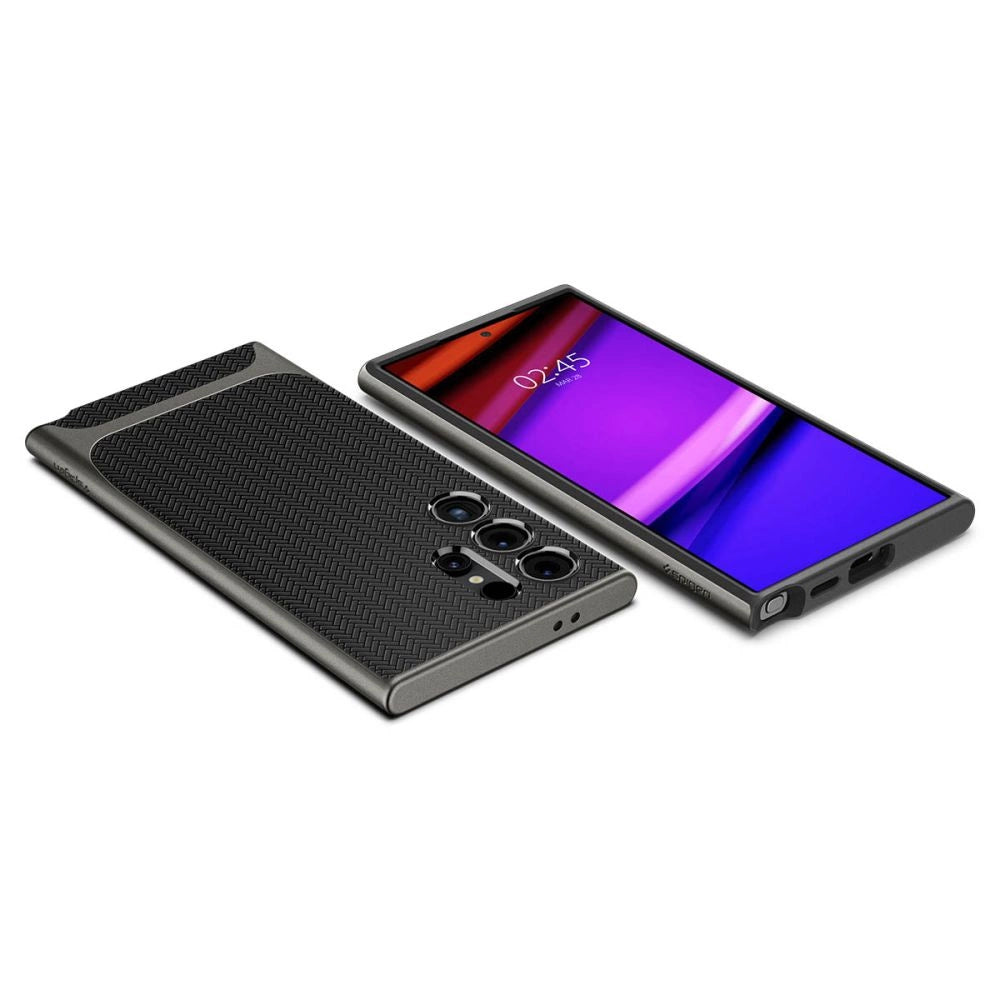 Spigen Neo Hybrid Case til Samsung Galaxy S24 Ultra - Metallic Gray