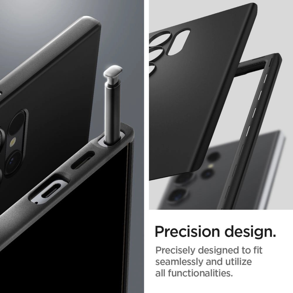 Spigen Thin Fit Case til Samsung Galaxy S24 Ultra - sort