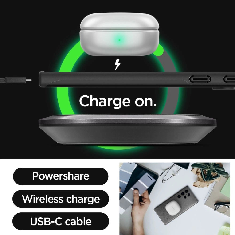 Spigen Thin Fit Case til Samsung Galaxy S24 Ultra - sort