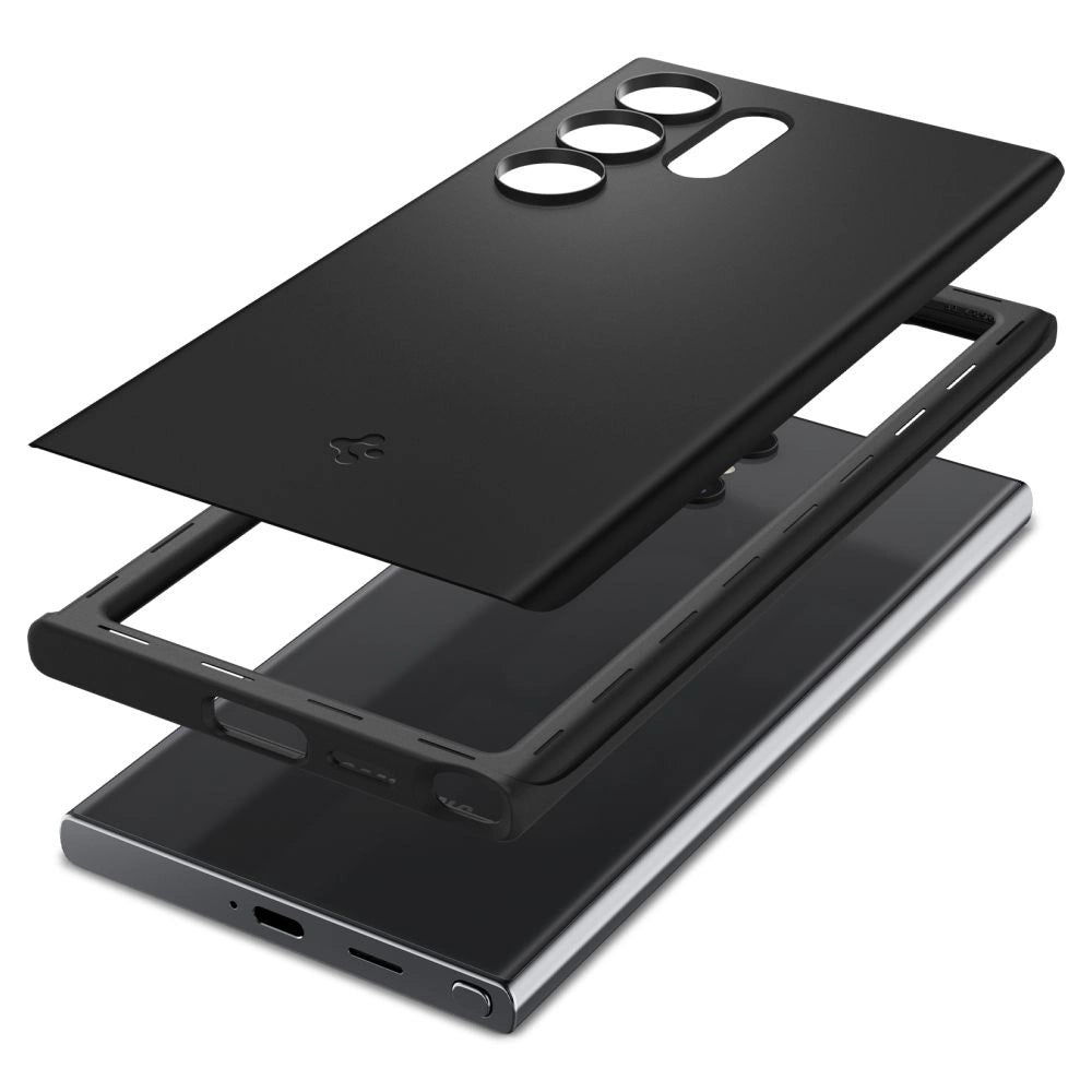 Spigen Thin Fit Case til Samsung Galaxy S24 Ultra - sort