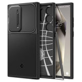 Spigen Optik Armor Case til Samsung Galaxy S24 Ultra - sort