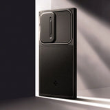 Spigen Optik Armor Case til Samsung Galaxy S24 Ultra - sort