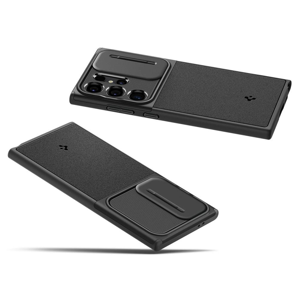 Spigen Optik Armor Case til Samsung Galaxy S24 Ultra - sort