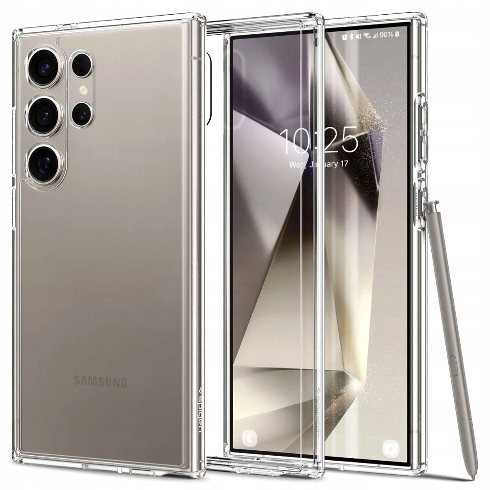 Spigen Ultra Hybrid Case til Samsung Galaxy S24 Ultra - Gennemsigtig