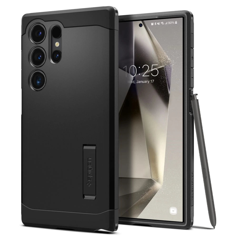 Spigen Tough Armor Case til Samsung Galaxy S24 Ultra - sort