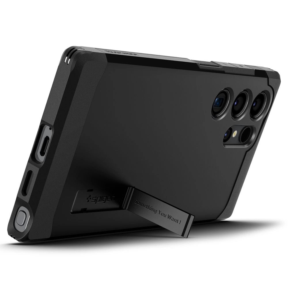Spigen Tough Armor Case til Samsung Galaxy S24 Ultra - sort