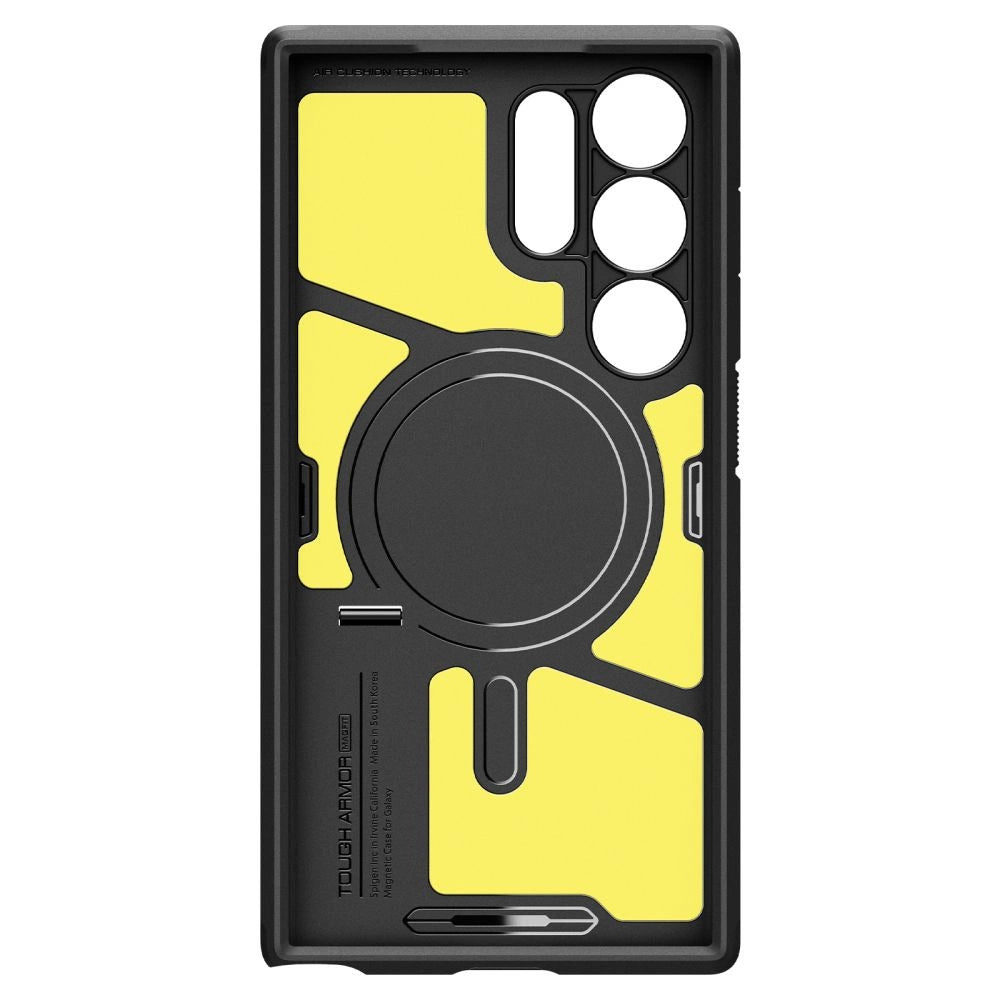 Spigen Tough Armor MagSafe-kasse til Samsung Galaxy S24 Ultra - sort