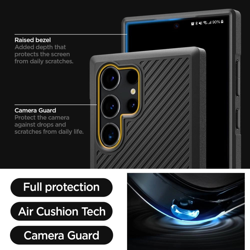 Spigen Core Armor Case til Samsung Galaxy S24 Ultra - Matte sort