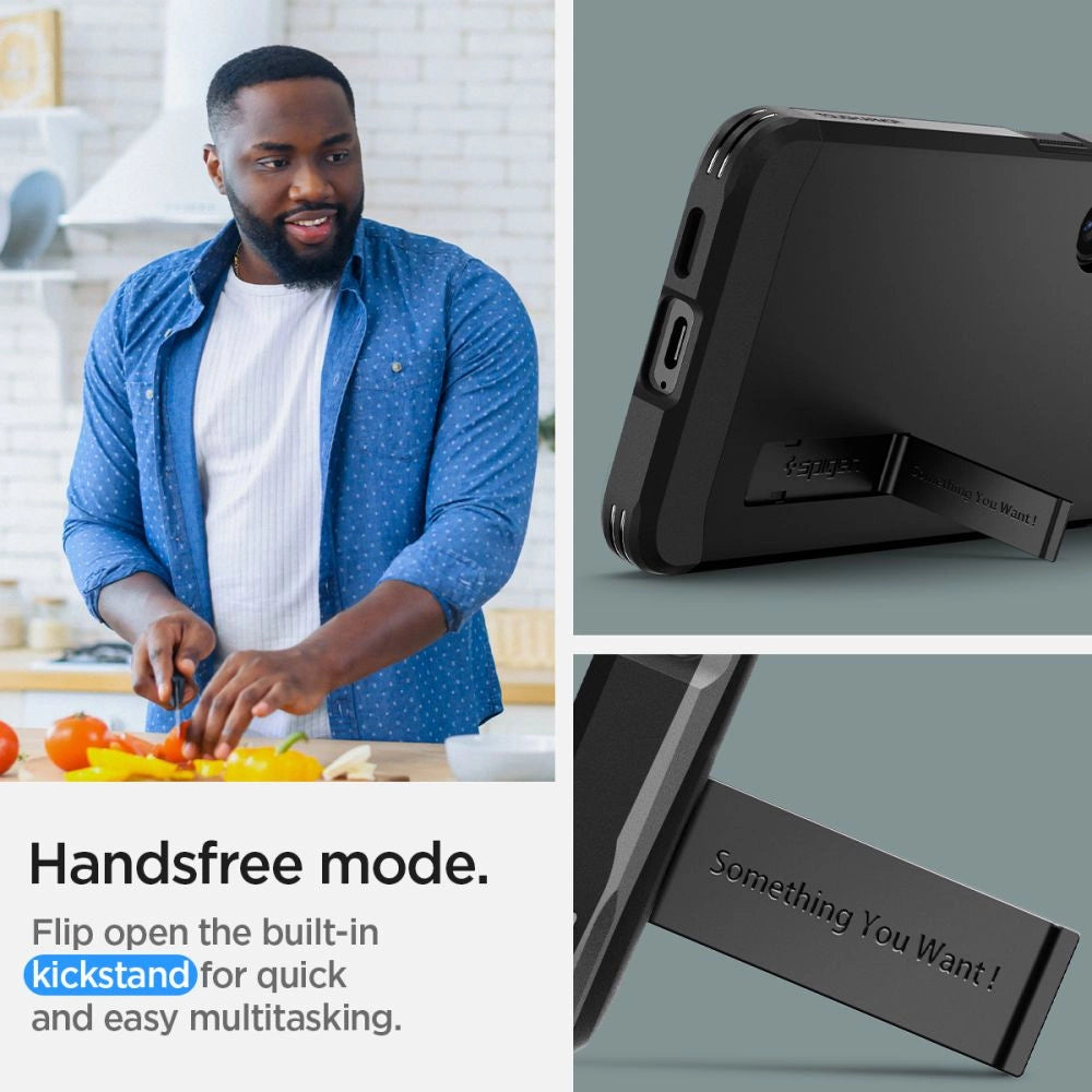 Spigen Tough Armor Case til Samsung Galaxy S24+ - sort
