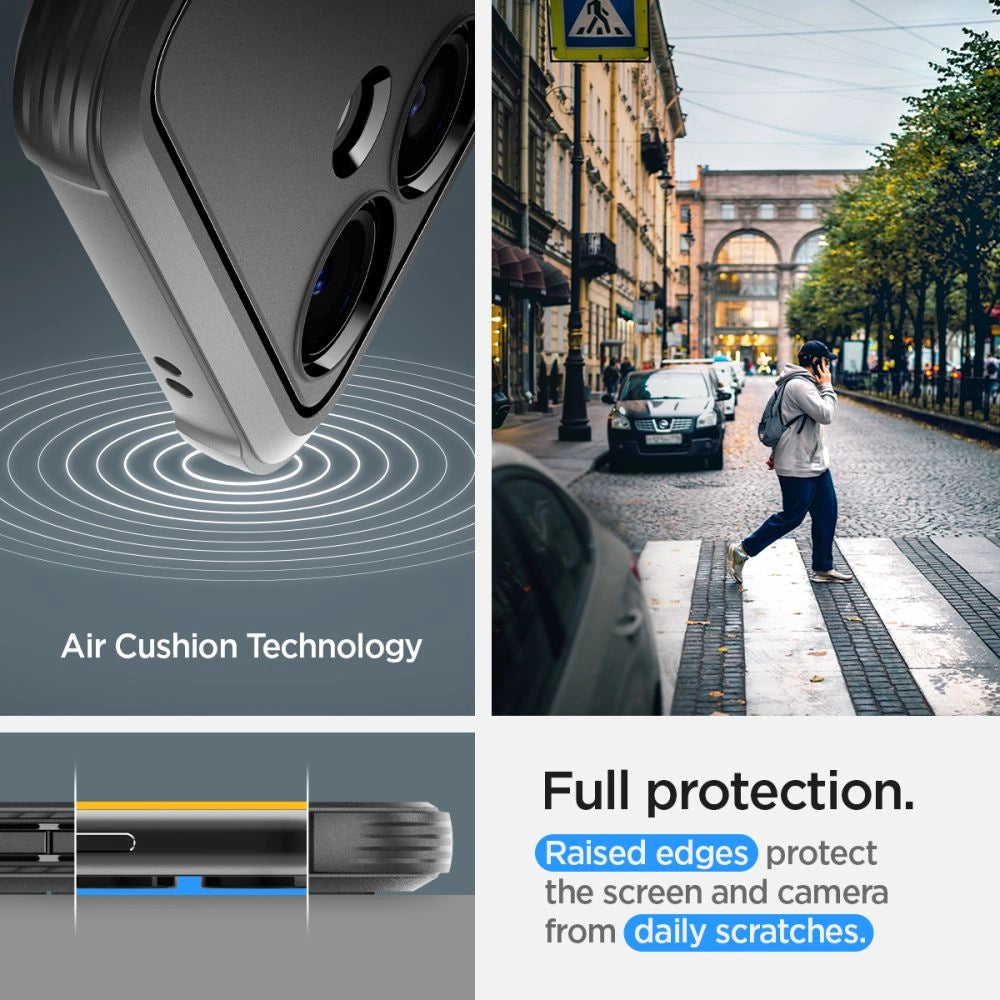 Spigen Rugged Armor Case til Samsung Galaxy S24 - Matte sort