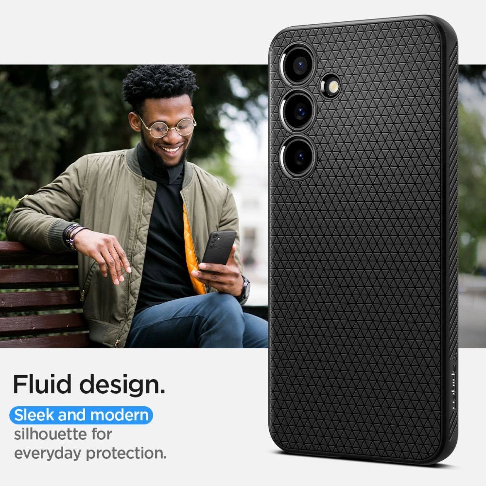 Spigen Liquid Air Case til Samsung Galaxy S24 - Matte sort